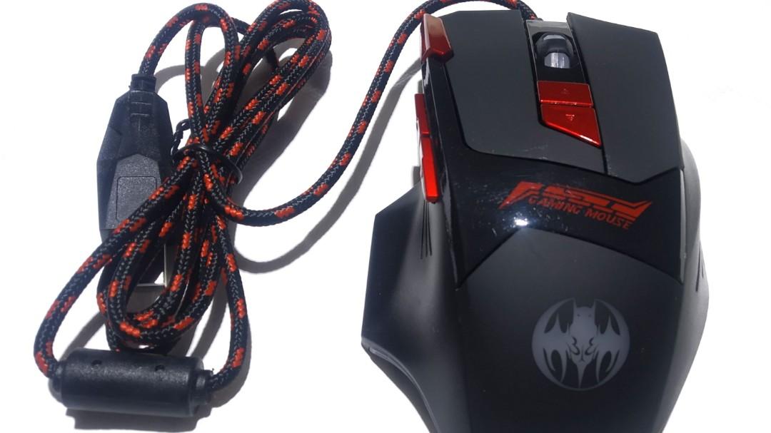 MOUSE GAMING BLOODBAT, Elektronik, Bagian Komputer & Aksesoris di Carousell