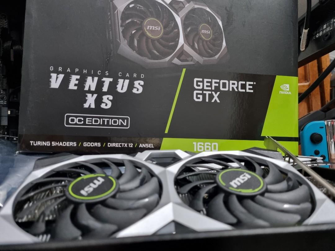 Msi gtx best sale 1660 ventus