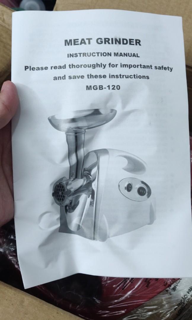 Nestling Electric Meat Mincer Grinder and Sausage Maker,Powerful 2800