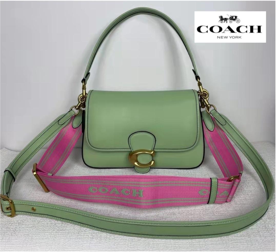 New Coach Original Pale Pistachio Tabby Soft Medium Crossbody Green  Collection Bag Comes With 3 Strap Design For Women Come With Complete Set  Suitable for Gift, Luxury, Bags & Wallets on Carousell