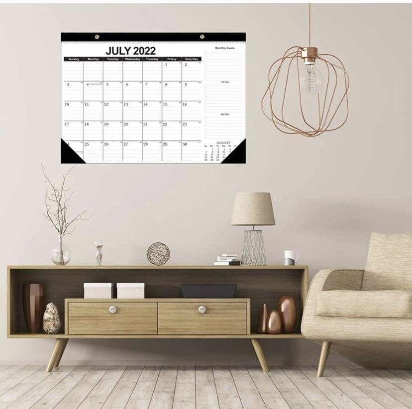 NEW Office Desk Calendar, Desk Pad Calendar Academic Year, Wall
