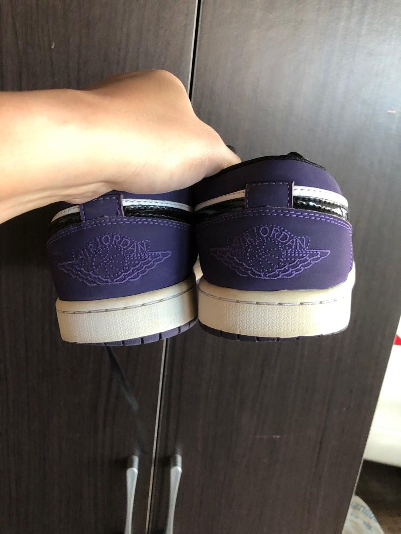 jordan1 low court purple