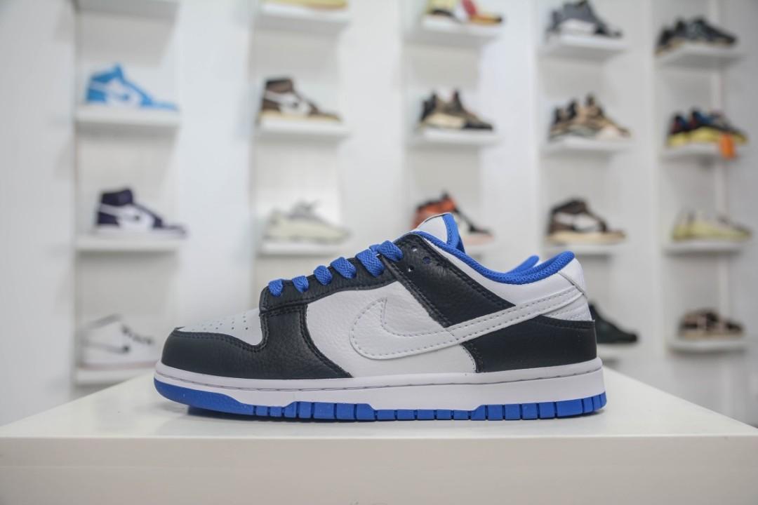 Nike Dunk Low White Black Game Royal 2022 FD9064 110 11 11 Sale