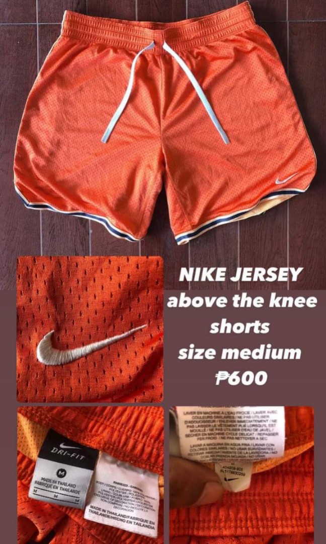 nike jersey short above the knee original, Men's Fashion, Bottoms