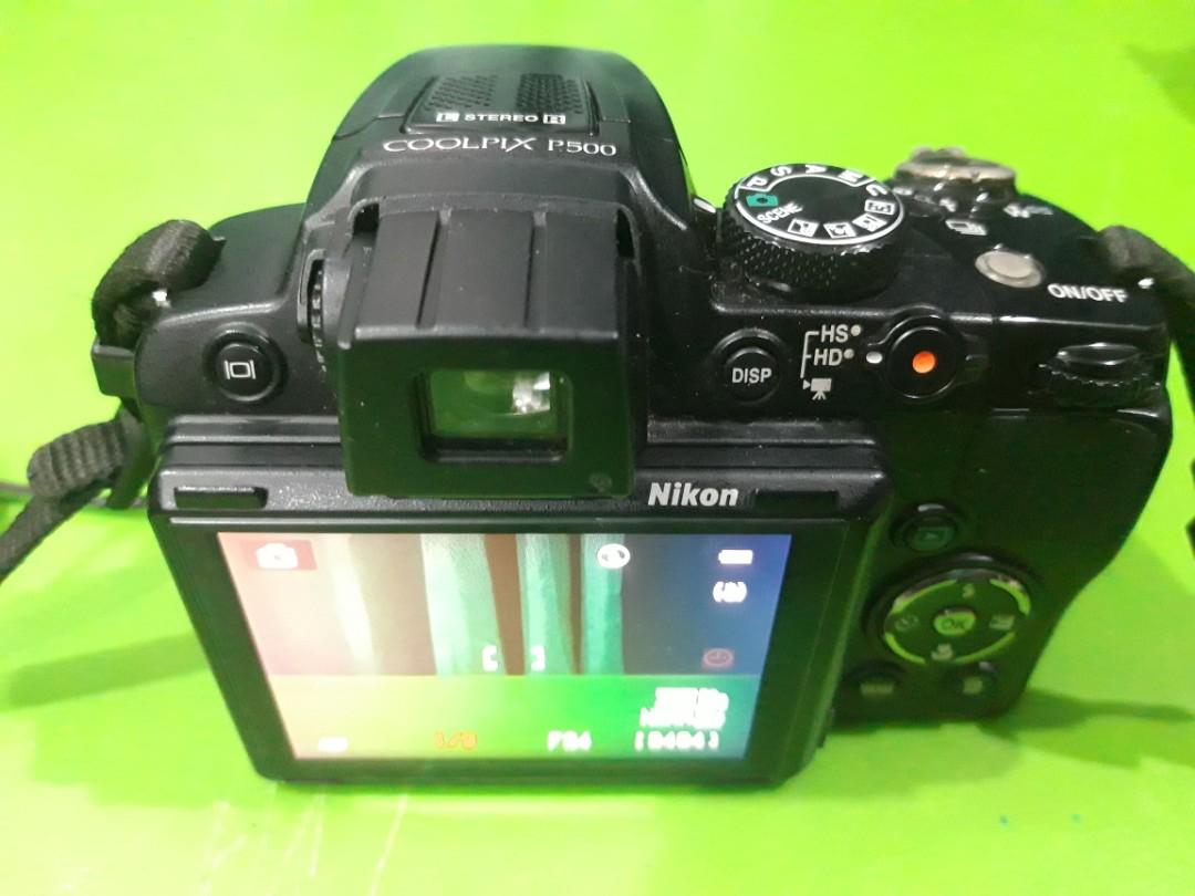 Nikon Coolpix P500, Photography, Cameras on Carousell