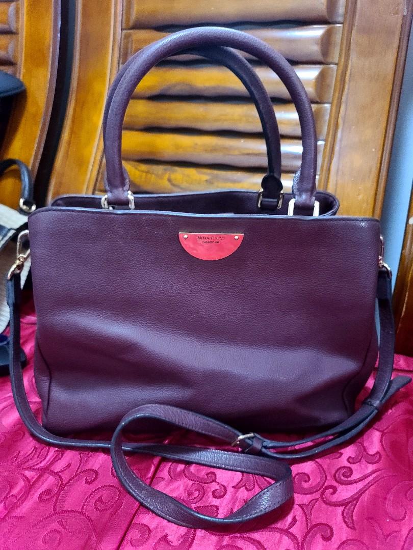 nina ricci two way bag (Category: Cross-body Bags) located in Batangas. Submitted by nlmdbagelyas (Listing ID 1188848125, Image 1). Description: no major flaws minor signs of used only.