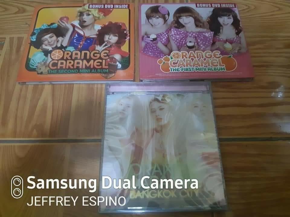 Orange Caramel kpop CD's (Category: CDs & DVDs) located in Quezon City. Submitted by jeffreyespino (Listing ID 1188961865, Image 1). Description: All original CD Price: Php450-Php650 each We accept cash, GCash / Maya 09152688298, 09989968742, BPI, BDO, LBC, Cebuana Lhuiler, MLhuiler and Palawan Express payments. For faster transaction sms us thru 09989968742 Deliver / pick up thru Lalamove, Grab, Borzo, Toktok etc. Shipping via JRS Express or LBC