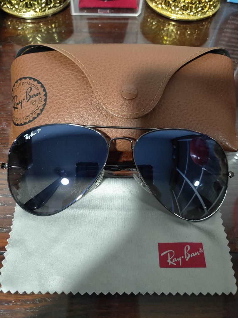 Original / Authentic Ray Ban Sunglasses, Men's Fashion, Watches
