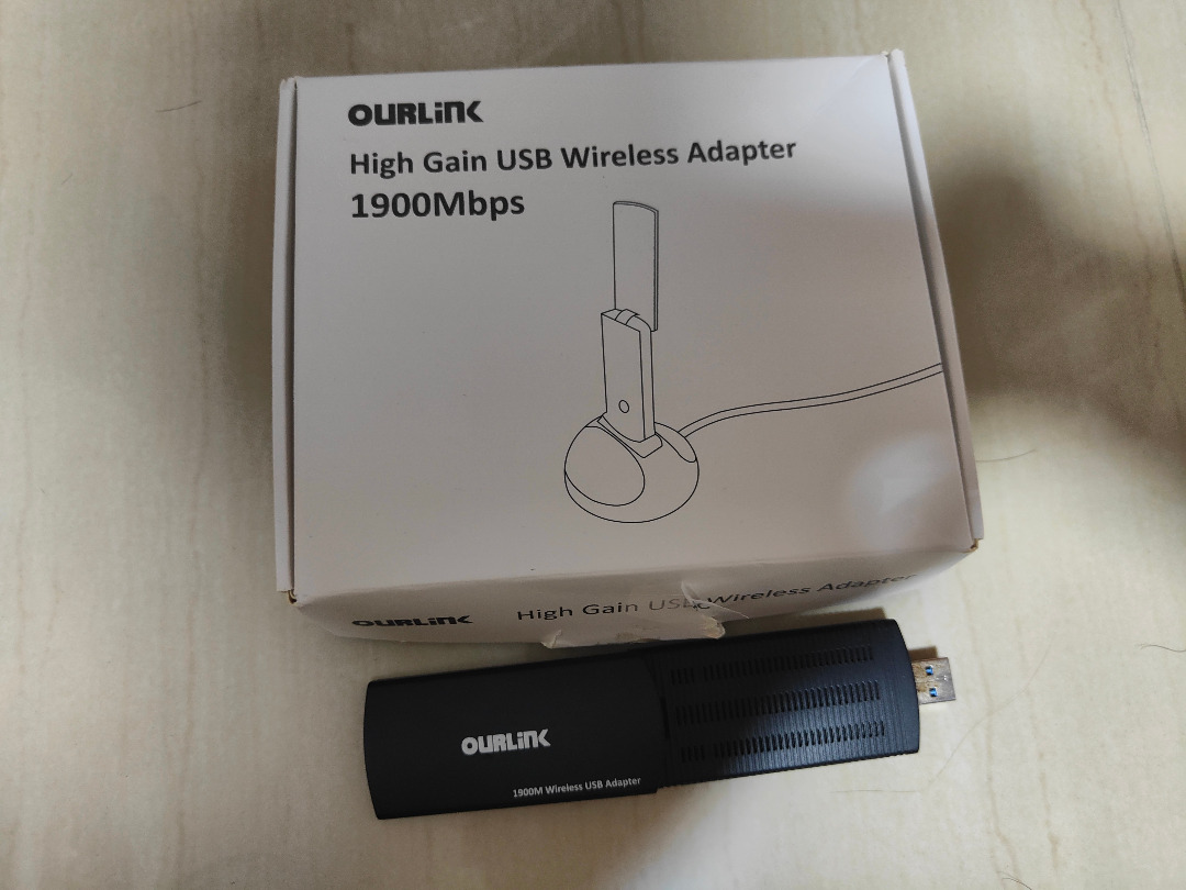 OURLINK AC1900 WiFi 5 Adapter 1900Mbps 雙頻 DUAL BAND USB 3.0 無線網卡 USB