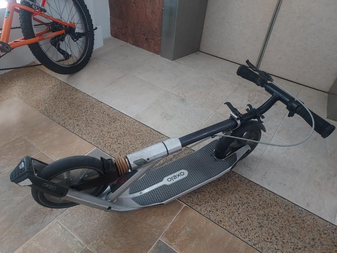 Oxelo Town 9 decathlon scooter easy fold, Sports Equipment, Sports ...