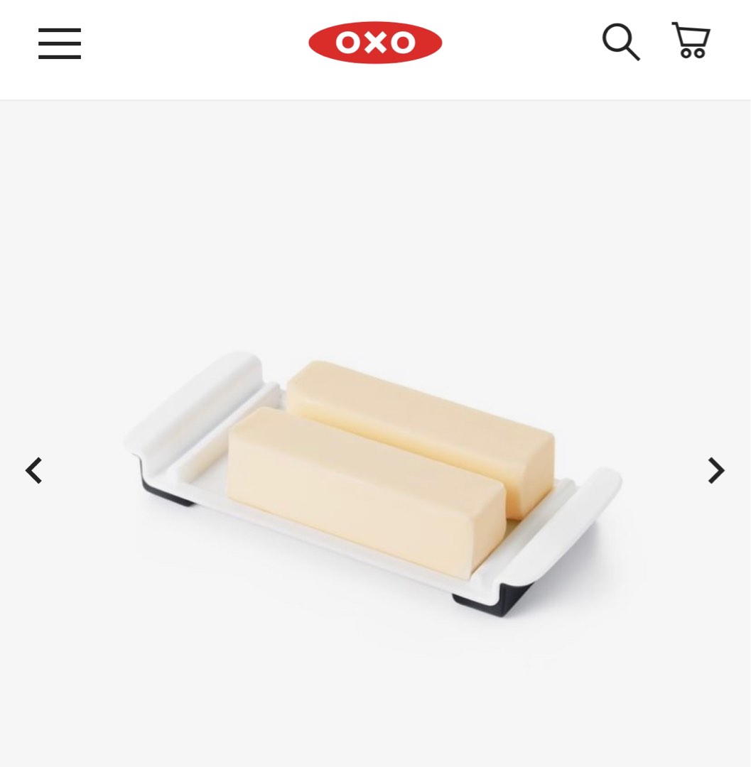 OXO wide butter dish, 傢俬＆家居, 廚具和餐具, 其他廚具和餐具 Carousell