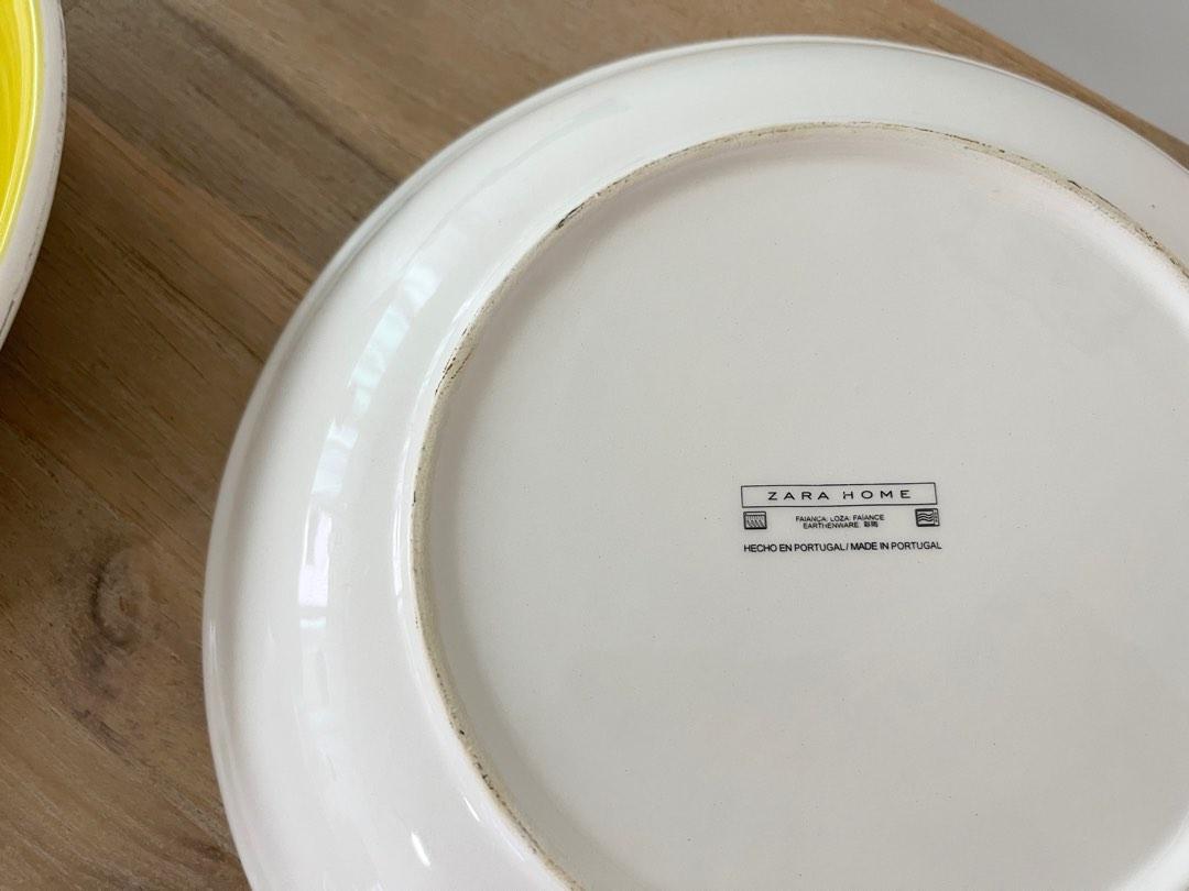 pair plates set Crate&Barrel/Zara Home, Furniture & Home Living