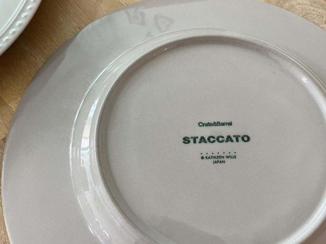 pair plates set Crate&Barrel/Zara Home, Furniture & Home Living