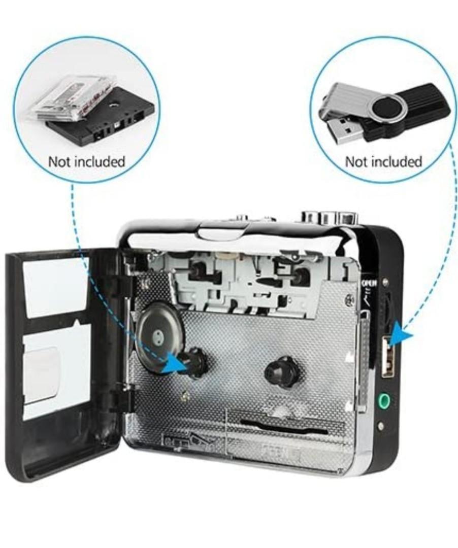 Pidien Cassette tape to MP3 Converter, Audio, Portable Audio