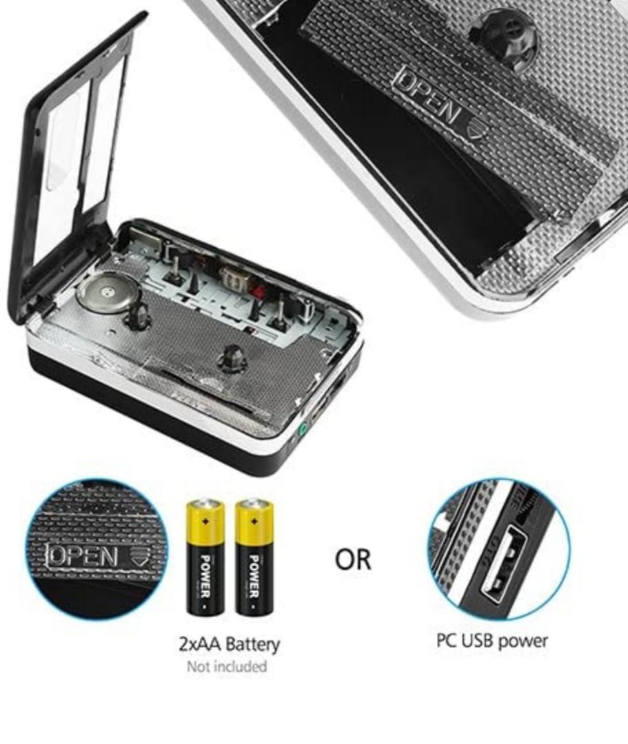 Pidien Cassette tape to MP3 Converter, Audio, Portable Audio