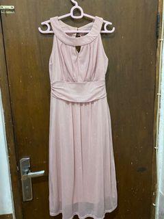 Pink Dress pesta wanita murah blink2