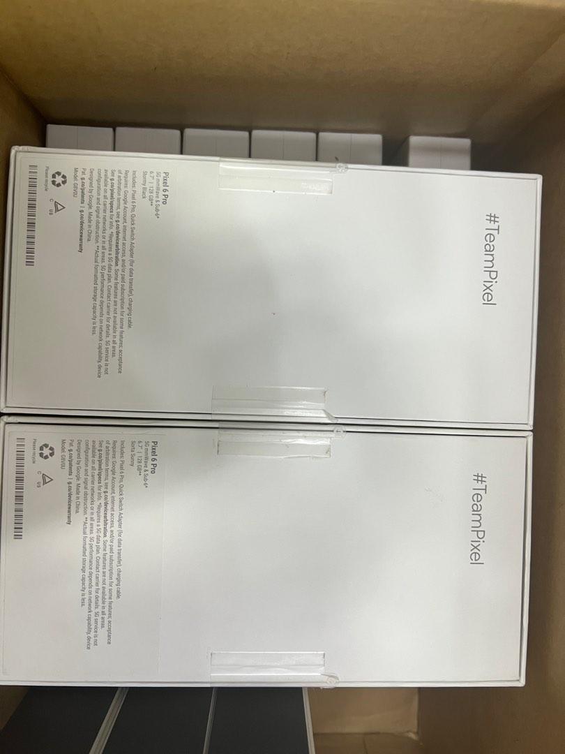 PIXEL 6 Pro 128gb US Variant (Category: Google Pixel) located in Quezon City. Submitted by legitgadgetforless (Listing ID 1188844253, Image 2). Description: Brandnew & Sealed Google Pixel 6 Pro Us variant Stormy Black & Sorta Sunny color. ⭕️⭕️MOP : Bank transfer or Cash ✅Cod within Metro Manila and NCR+ ( Same day deliver ) ✅Meet ups on my desired place • Sm Megamall • Sm Makati •Sm Sta. Mesa (pref) • Rob. Galleria ✅Shipping via lbc to provinces 