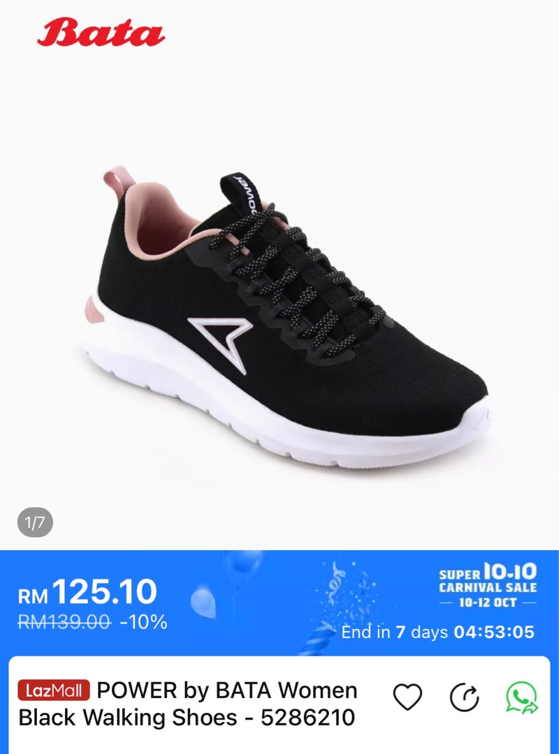 Power By BATA Women Walking Shoe Women s Fashion Footwear