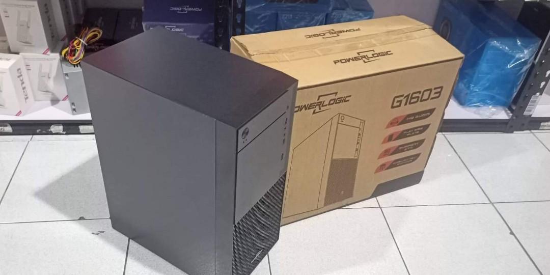 Powerlogic G1603 ATX PC Case with 700w PSU (Category: Desktops) located in Cavite. Submitted by lhensales1820 (Listing ID 1188926663, Image 3). Description: DIRECT AUTHORIZED DEALER!(ALL ITEMS ARE AVAILABLE ON HAND‼️ PAYMENT METHODS: BDO, BPI, GCASH, COD (CASH ON DELIVERY) You may also pickup the item from MONDAY - FRIDAY 8:00AM TO 7:00PM, SATURDAY 10:00AM - 5:00PM AND SUNDAY, 10:00AM TO 4:00PM Pickup location: Evangelista Makati ----All items ar
