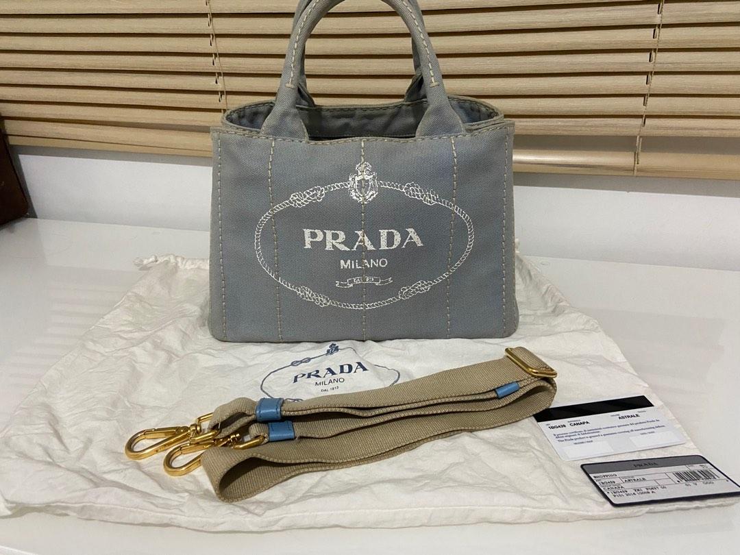 Prada Canapa pm size Luxury Bags Wallets on Carousell