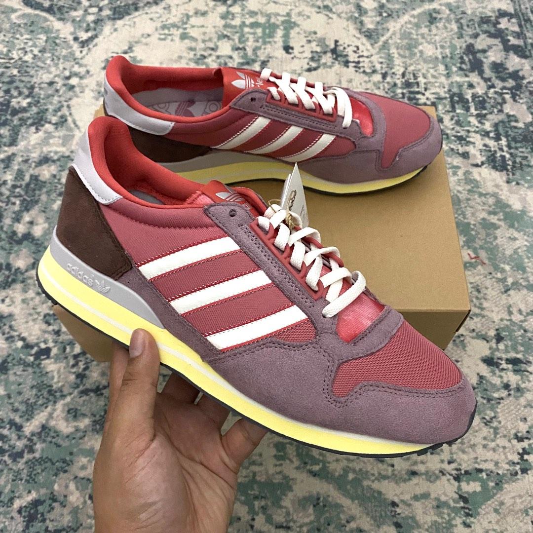 Adidas zx top 500 burgundy