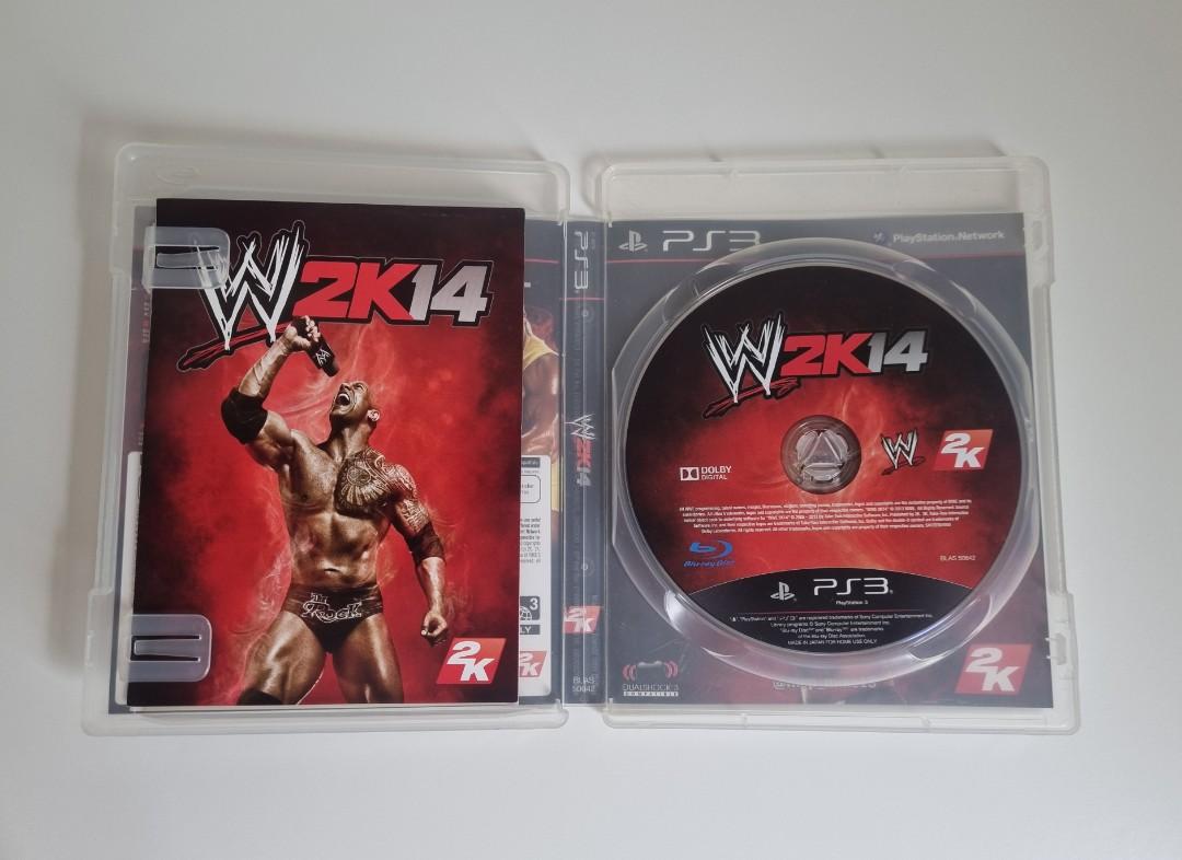PS3 WWE 2K14 Wrestling, Video Gaming, Video Games, PlayStation on Carousell