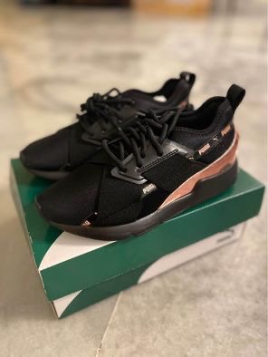 puma muse burgundy