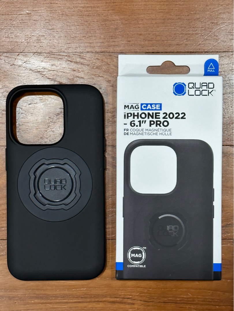 Quad Lock iPhone 14 Pro MAG Case w/ Phone Ring, Mobile Phones  Gadgets,  Mobile  Gadget Accessories, Cases  Sleeves on Carousell