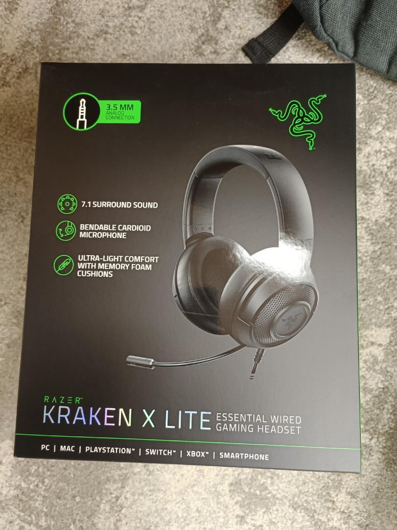 Razer Kraken X Lite 7.1 Surround Sound Ultra Light Wired Gaming Headset™