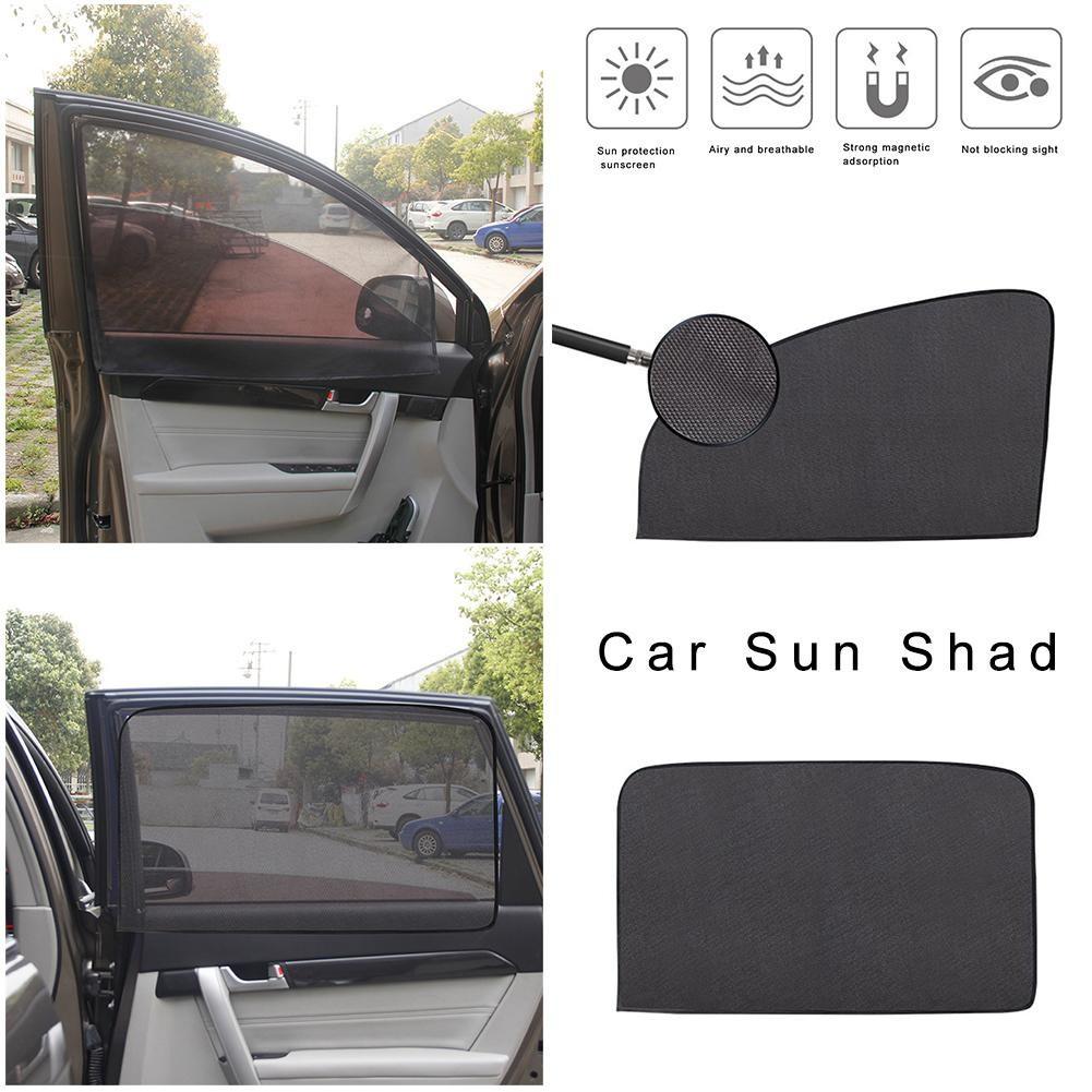 READY STOCK】Car Shade Magnetic Car Sunshade Curtain UV Protection Sun Shade  Car Window Net Sun Visor Car Cover Mesh, Auto Accessories on Carousell