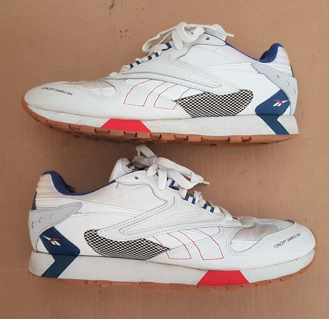Reebok Designer Sneakers Reebok Concept Sample 004 US 8.5 UK 7.5 Euro 41 White Running Shoes Athletic Shoes Original Fashion Footwear Limited