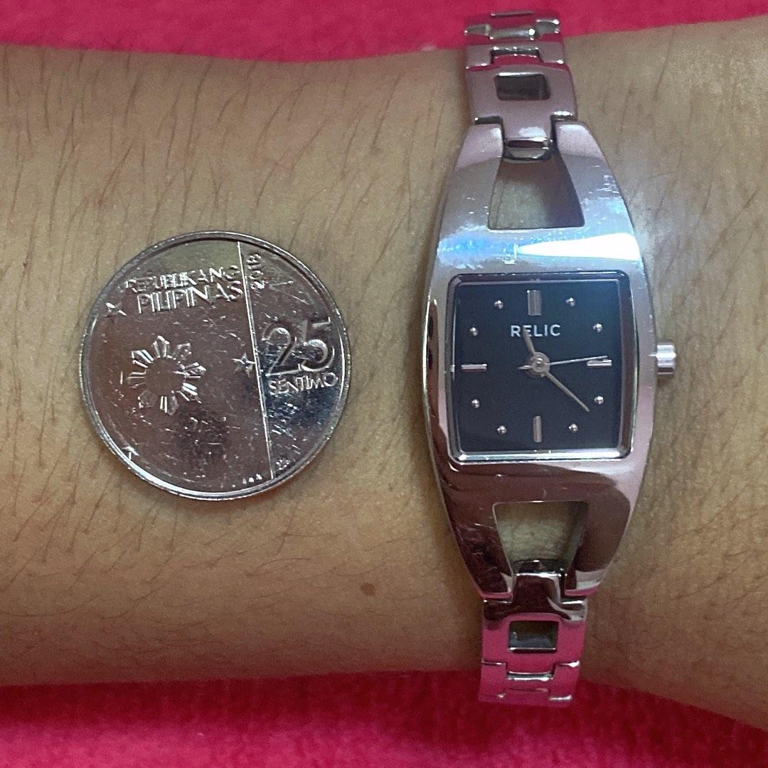 Relic square hotsell watch