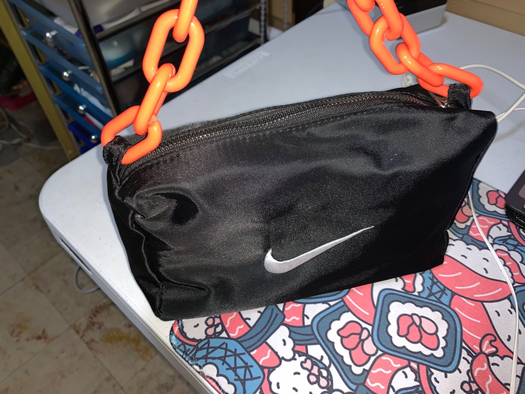 reworked nike bag