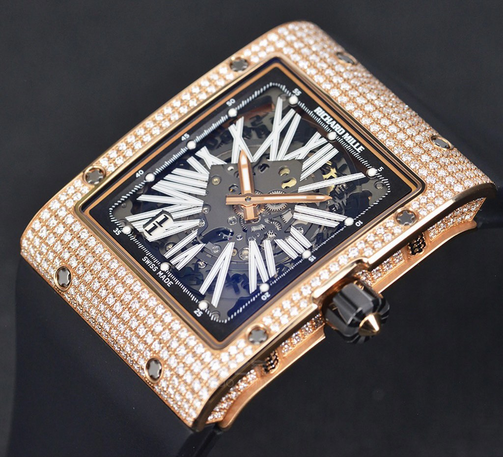 Richard mille rm 016 diamond best sale