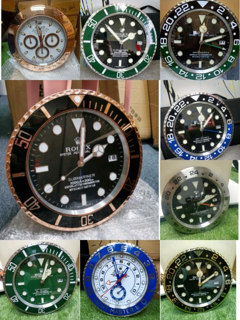 Rolex dealer deals wall clock