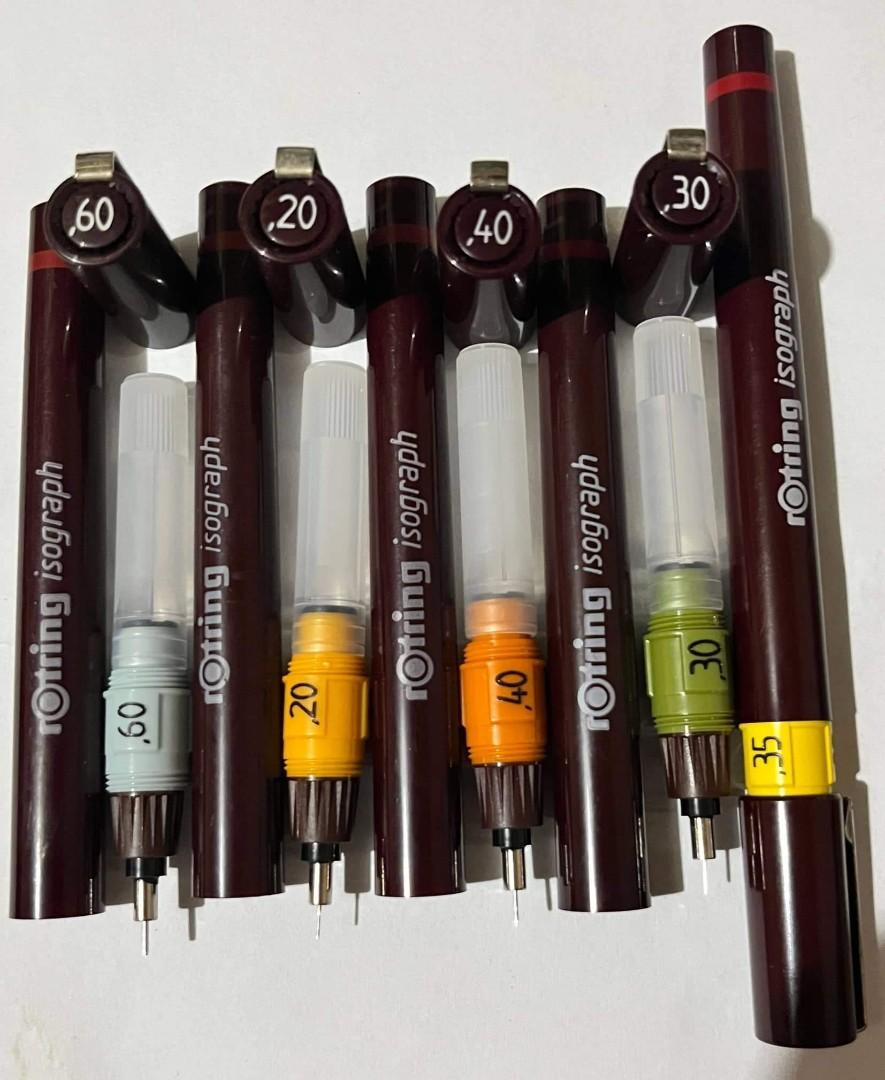 ROTRING/STAEDTLER TECHNICAL PENS, Hobbies & Toys, Stationary & Craft