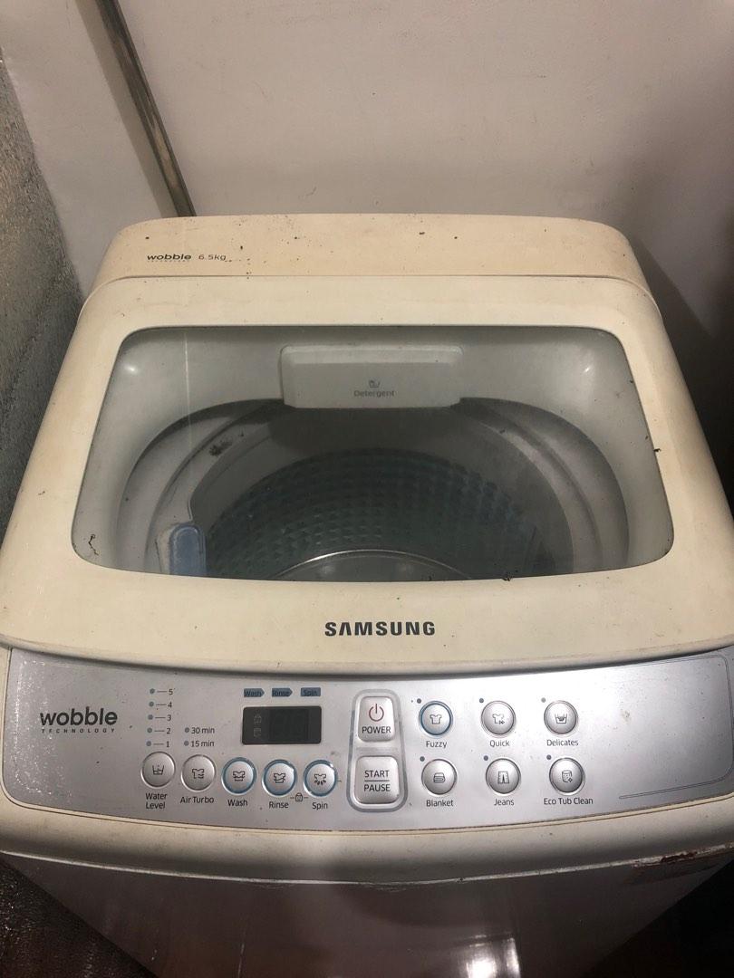 Samsung Wobble Washing Machine 6.5kg, TV & Home Appliances, Washing