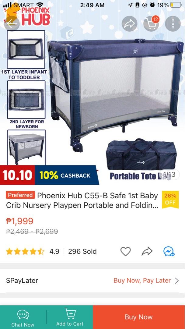 Safety First Crib and Playpen, Babies & Kids, Baby Nursery & Kids