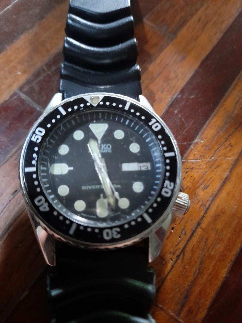 Seiko divers midsize watch, Men's Fashion, Watches & Accessories, Watches  on Carousell