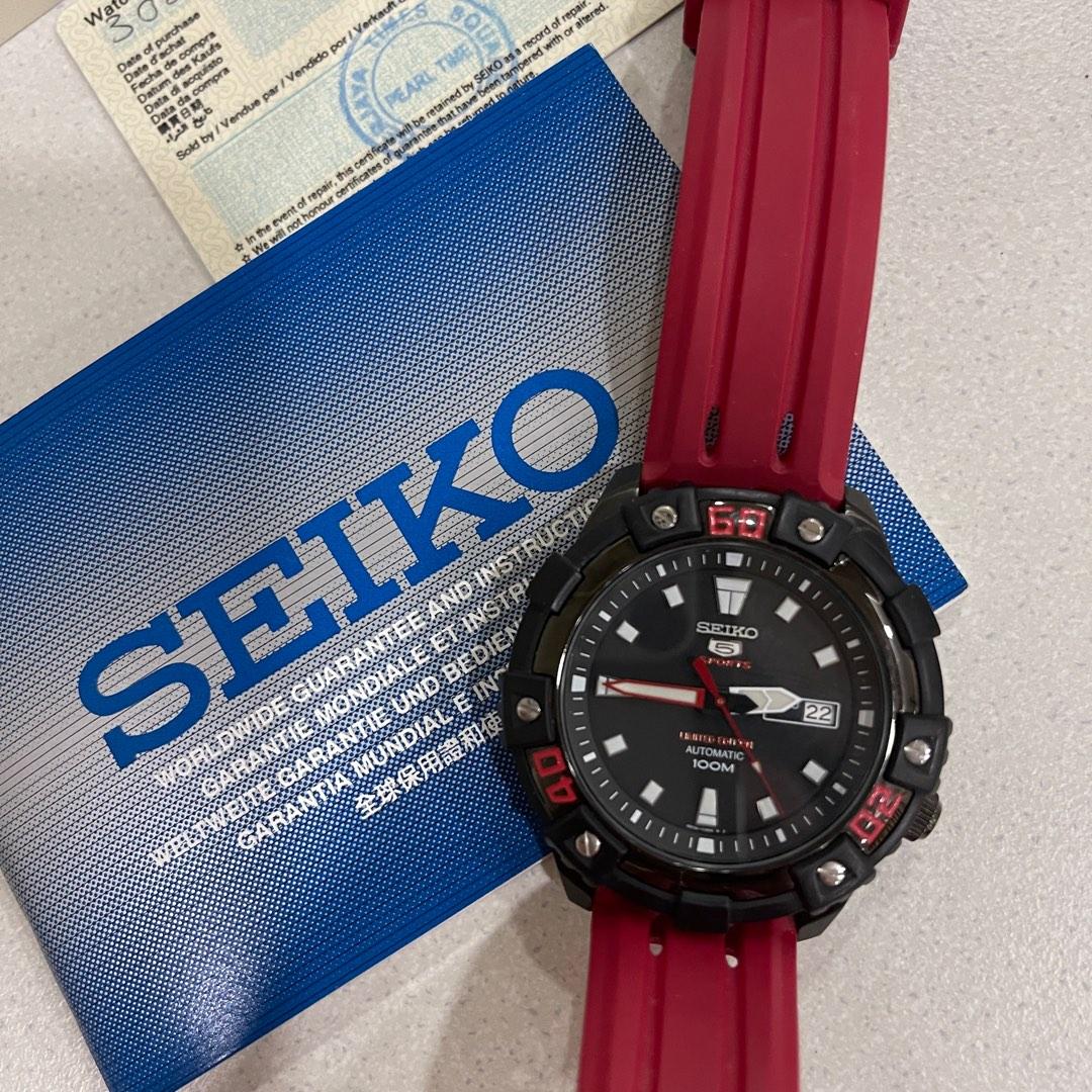 Seiko Sports 5 (limited edition), Men's Fashion, Watches & Accessories,  Watches on Carousell