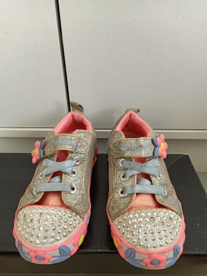 Skechers twinkle toes flowers sale