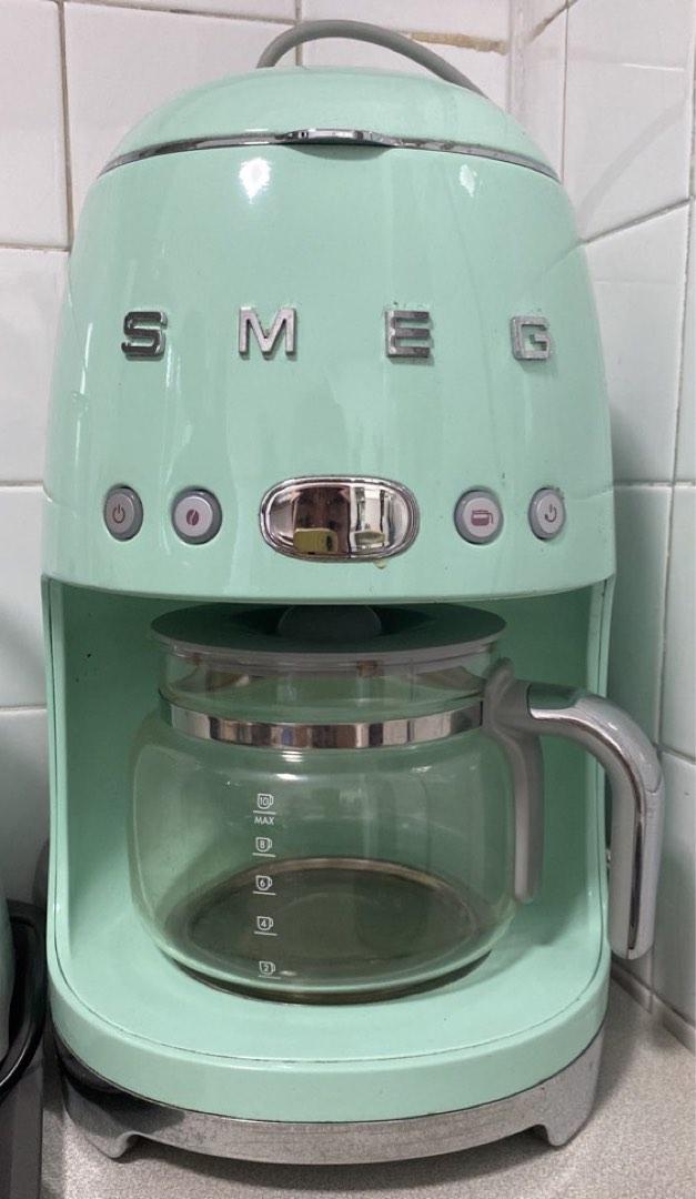 SMEG Drip Coffee Machine Pastel Green, TV & Home Appliances, Kitchen Appliances, Coffee Machines