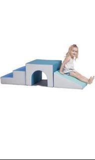 Softzone tunnel climber foam gym for toddlers/infants