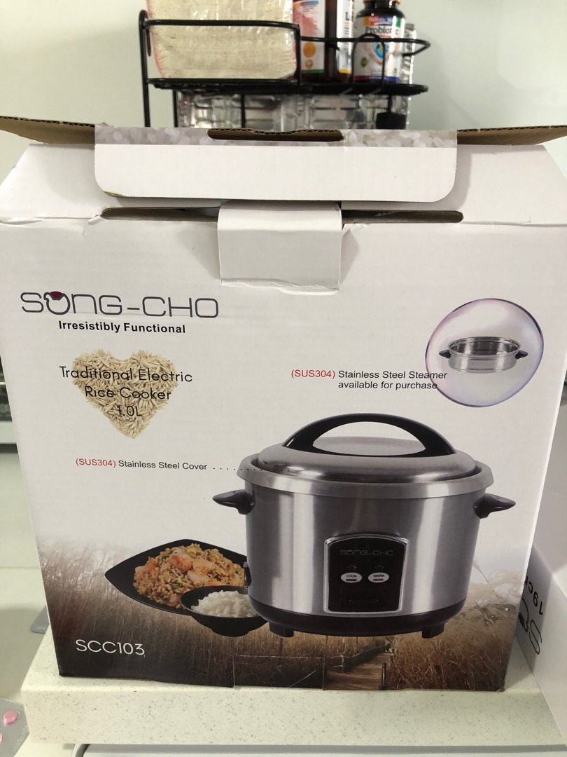 SONG CHO Rice cooker and steamer, TV & Home Appliances, Kitchen