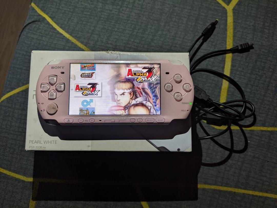 SONY PSP 3000 PINK with 128 gb memory card (Full Game Original), Video