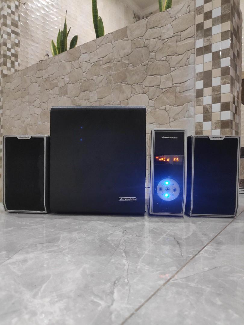Speaker Home Theater PC HP Simbadda CST9800 Old, Elektronik, Audio di