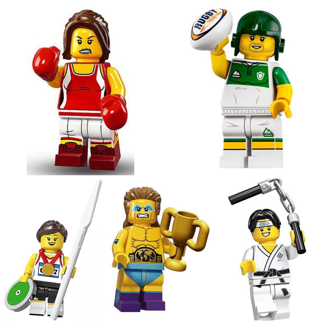 Lego sports on sale minifigures