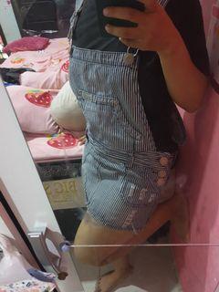 Jeans-Strips Jumpskirt