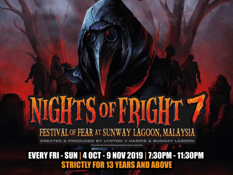Sunway Lagoon Night of Fright 9/10, Tickets & Vouchers, Event Tickets