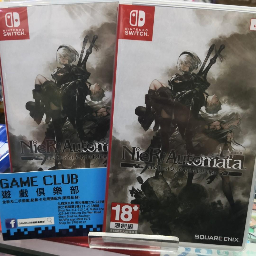Switch 尼爾 自動人形the End Of Yorha Edition 現貨發售歡迎選購 298 電子遊戲 電子遊戲機 Nintendo 任天堂 Carousell